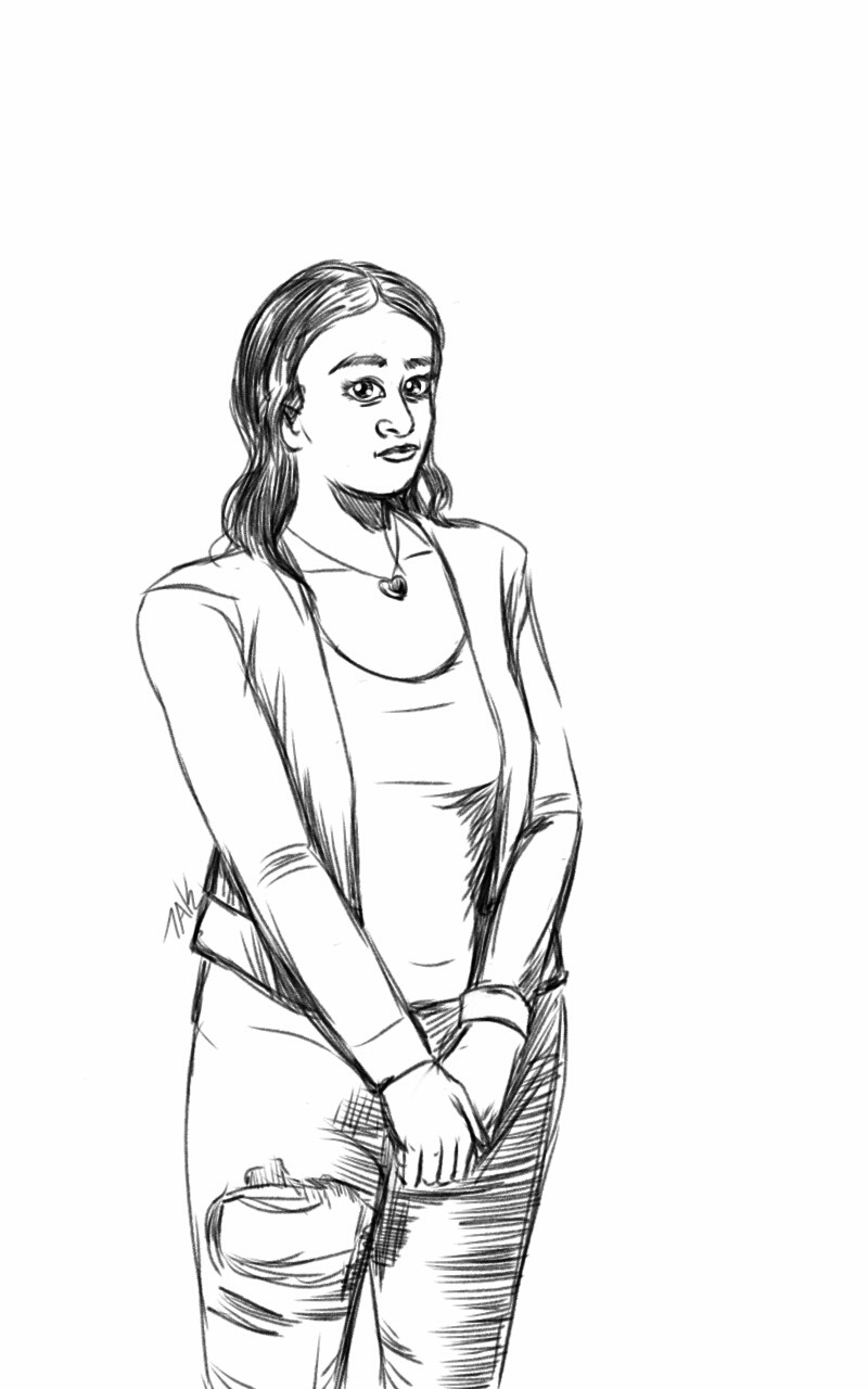 Daily Sketch: A Lady Captured from Memory