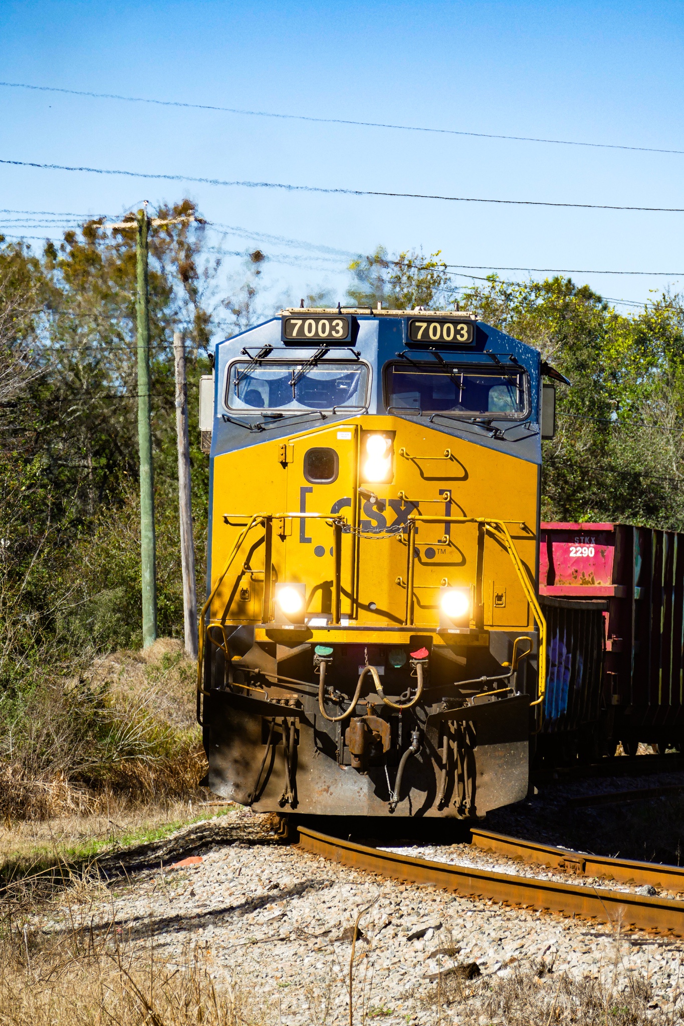 CSX CM44 7003: A Powerhouse on the Tracks