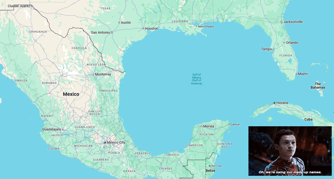 I Thought Google Wasn't Playing These Games Outside the US (aka North Mexico)...