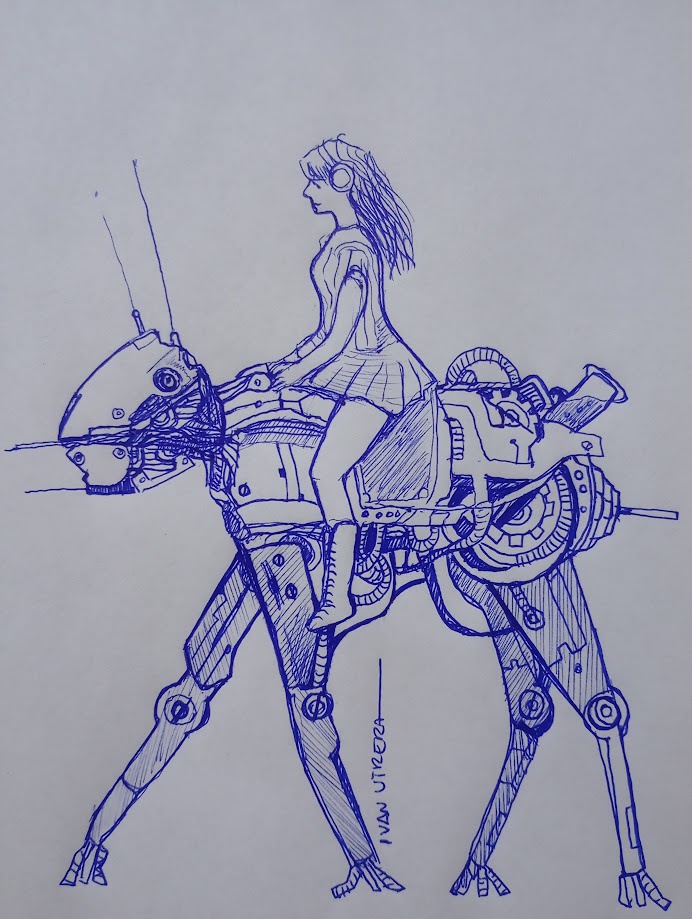 A Creative Sketch That Speaks Volumes
