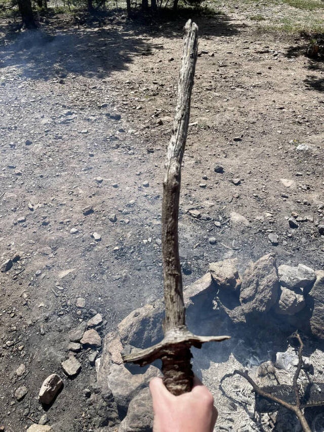 This stick is my new companion for the trail, but saying goodbye will be tough.