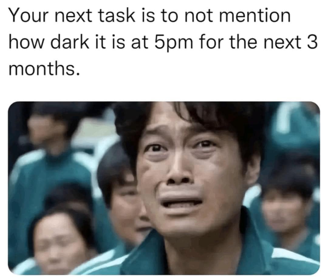 Oh no, not again!