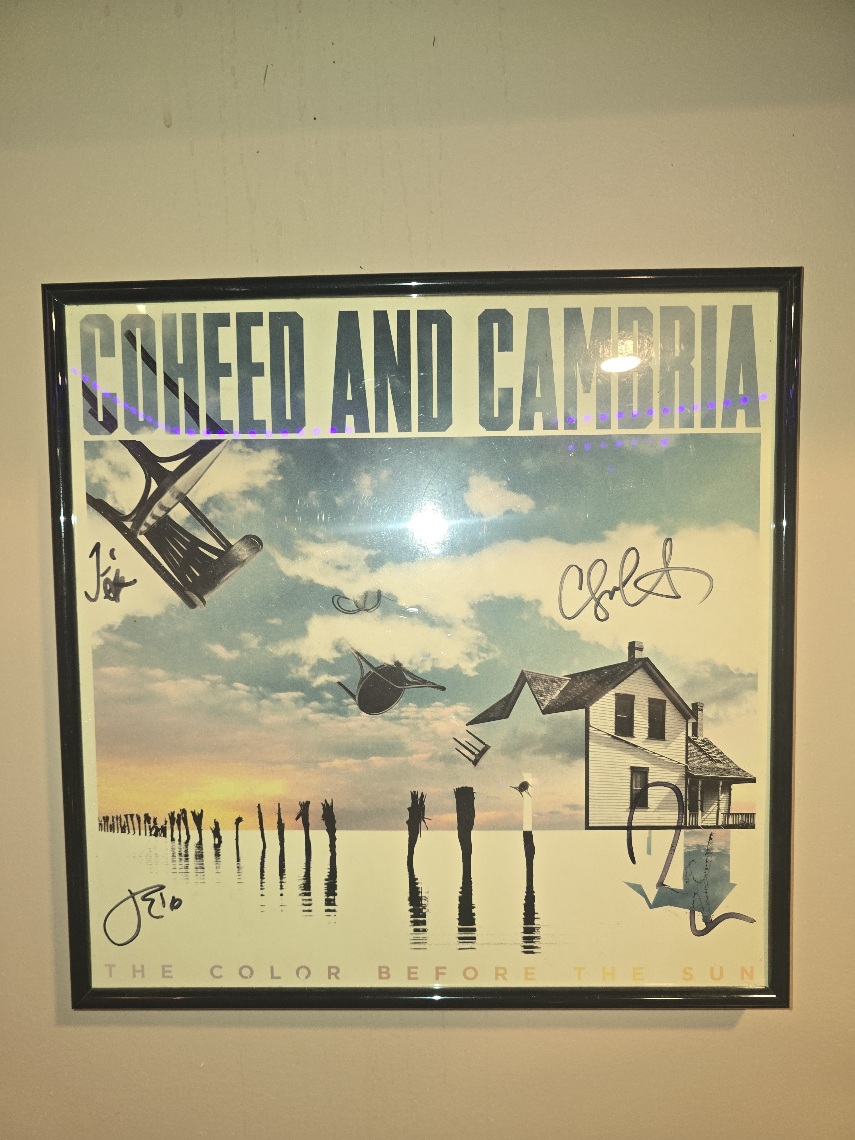 Coheed's Signed Record: A Collector's Dream