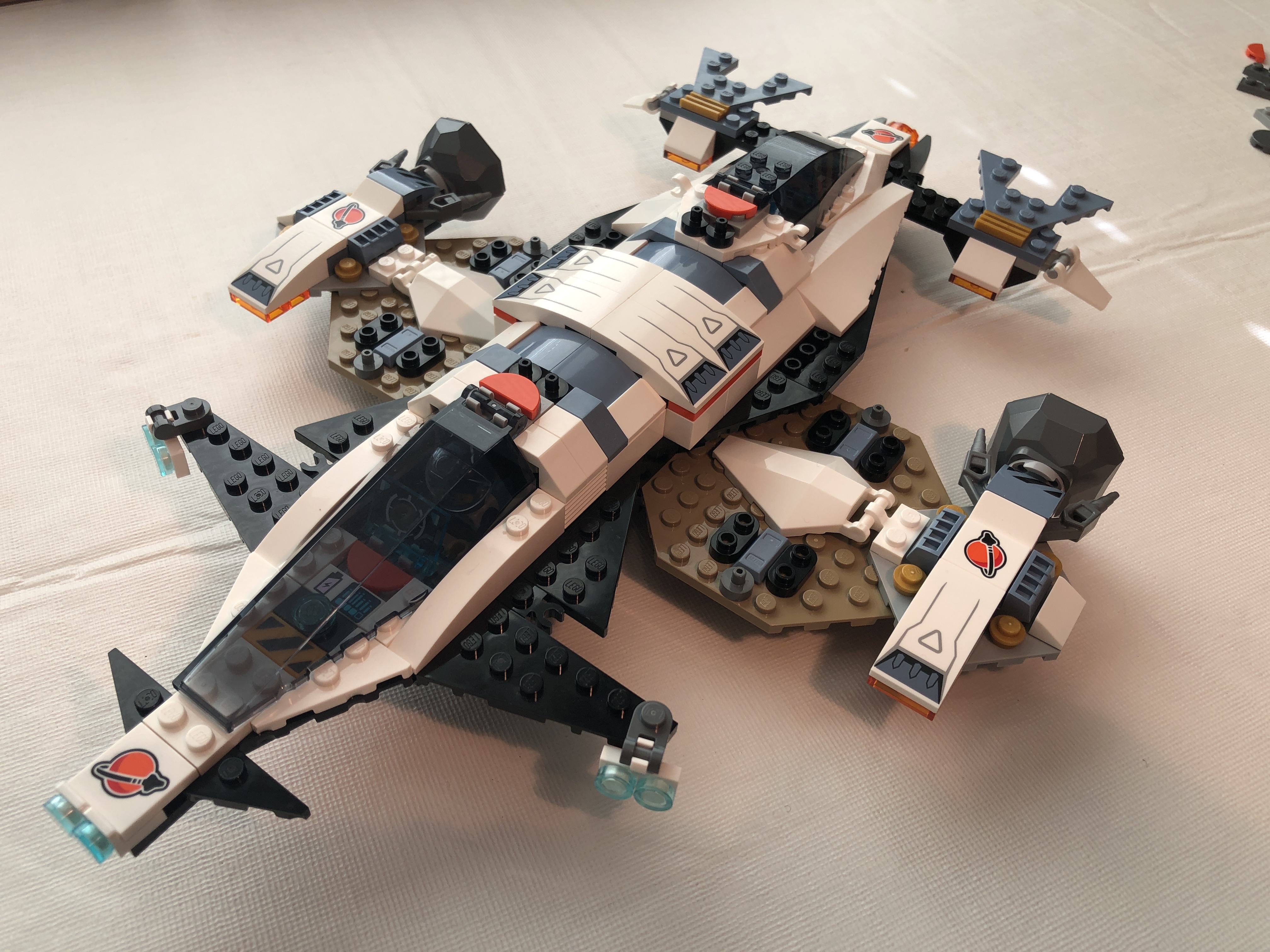 Building Dreams: My Lego SPACESHIP from the Lego City Space Kit!
