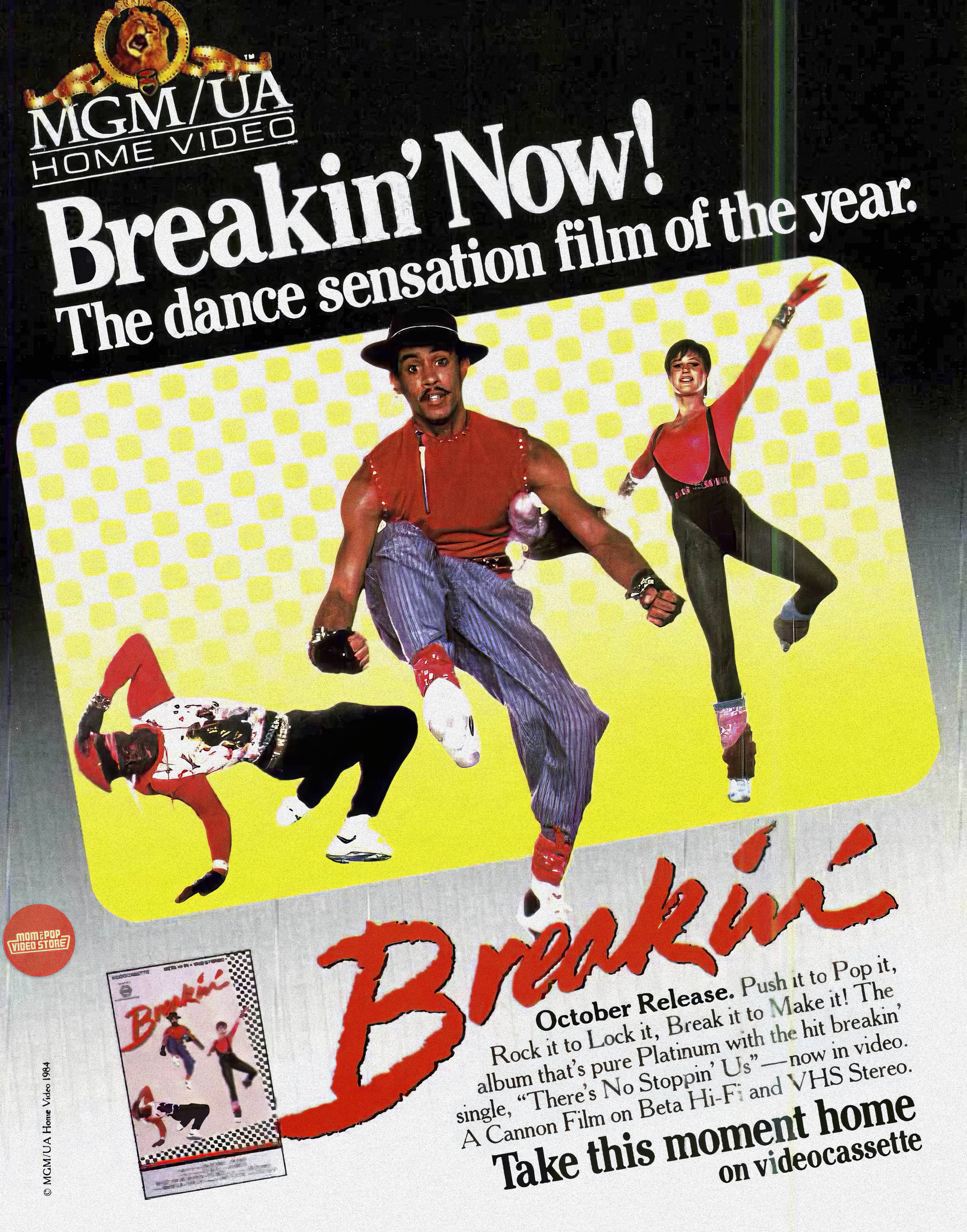 Throwback to the Epic Breakin' Home Video Ad from 1983