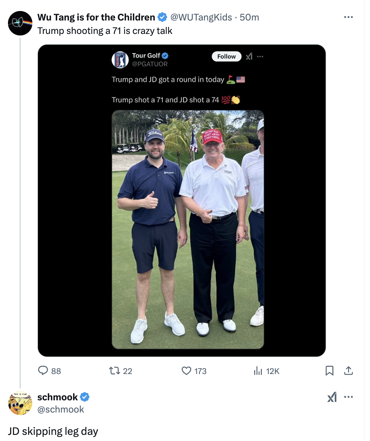 Oh no, they're about to take charge for four long years!