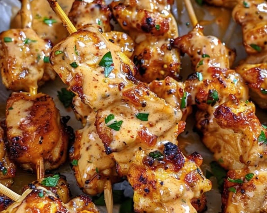 Delicious Bang Bang Chicken Skewers That Will Make Your Taste Buds Dance