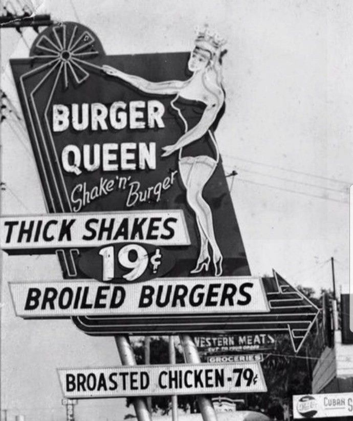 Step Back in Time: The Iconic Burger Queen Diner in 1954 Tampa