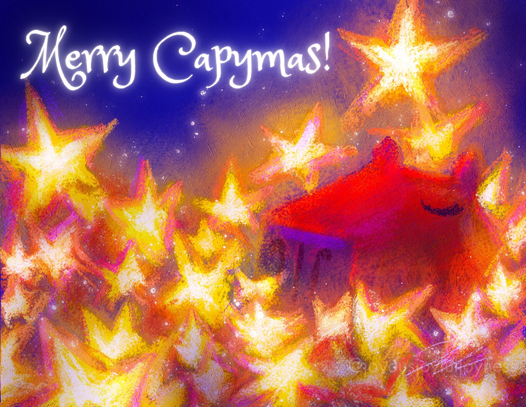 Happy Capymas! May Your Holiday Season Be Merry and Bright!