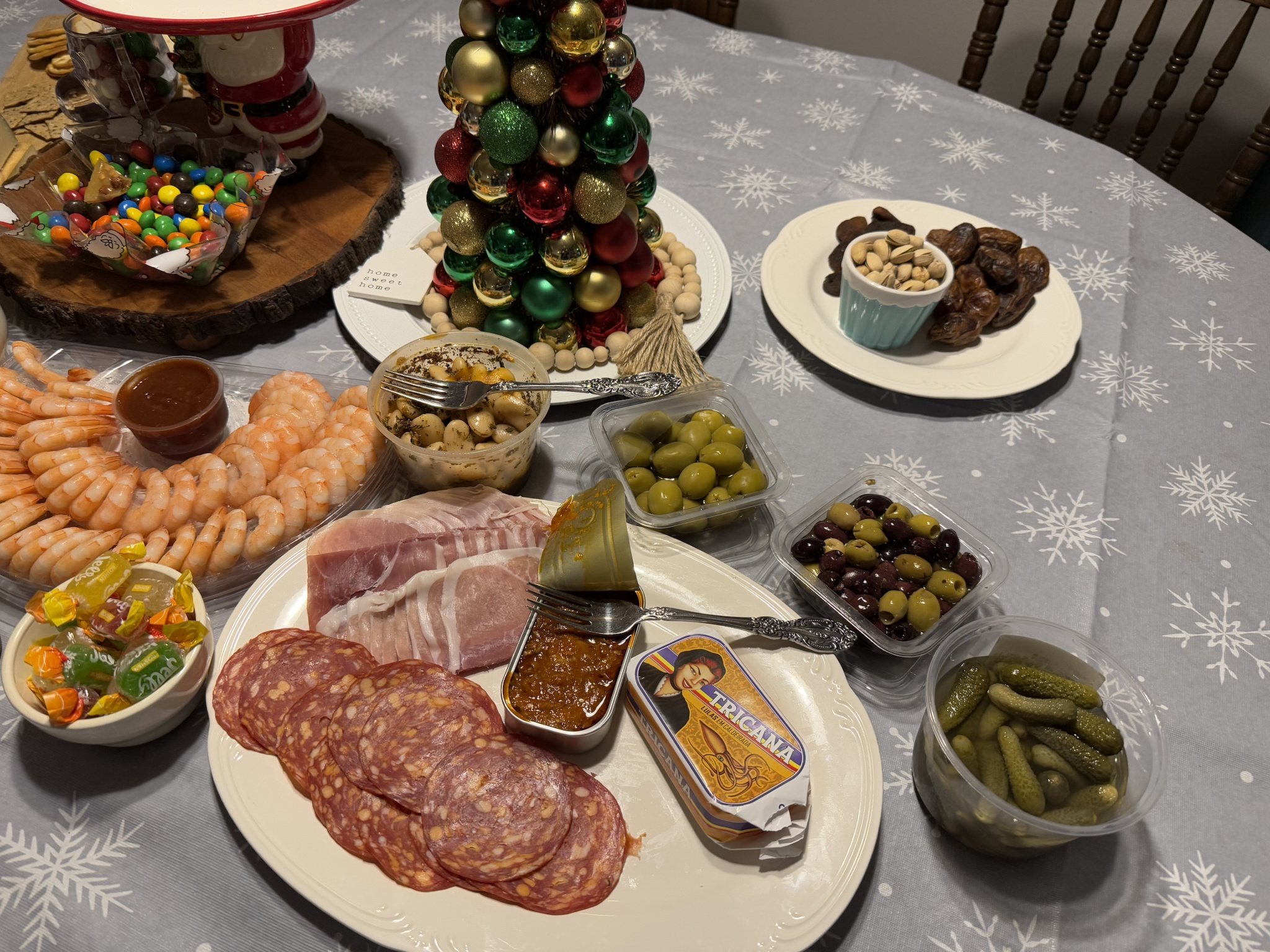 Christmas Charcuterie Delight