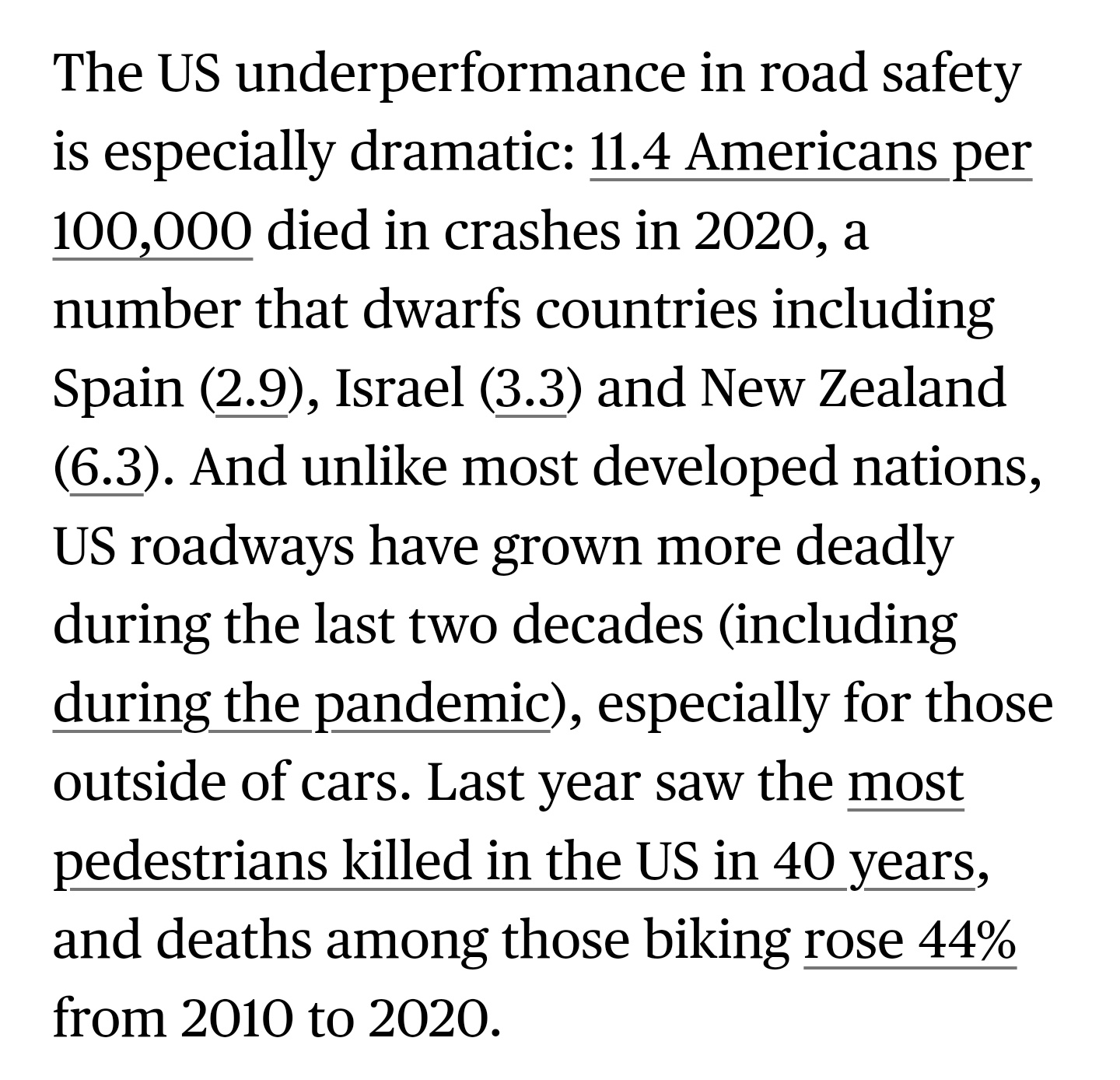 A Public Service Announcement for My Fellow Americans: We're Not the Safest Drivers