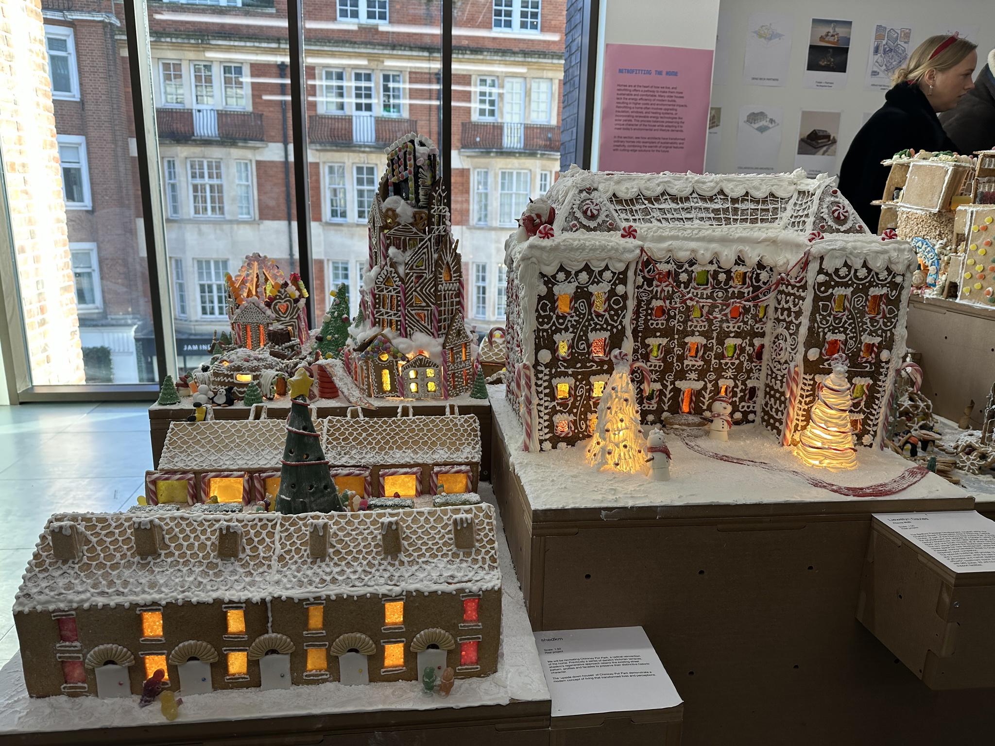 Exploring the Gingerbread City in London