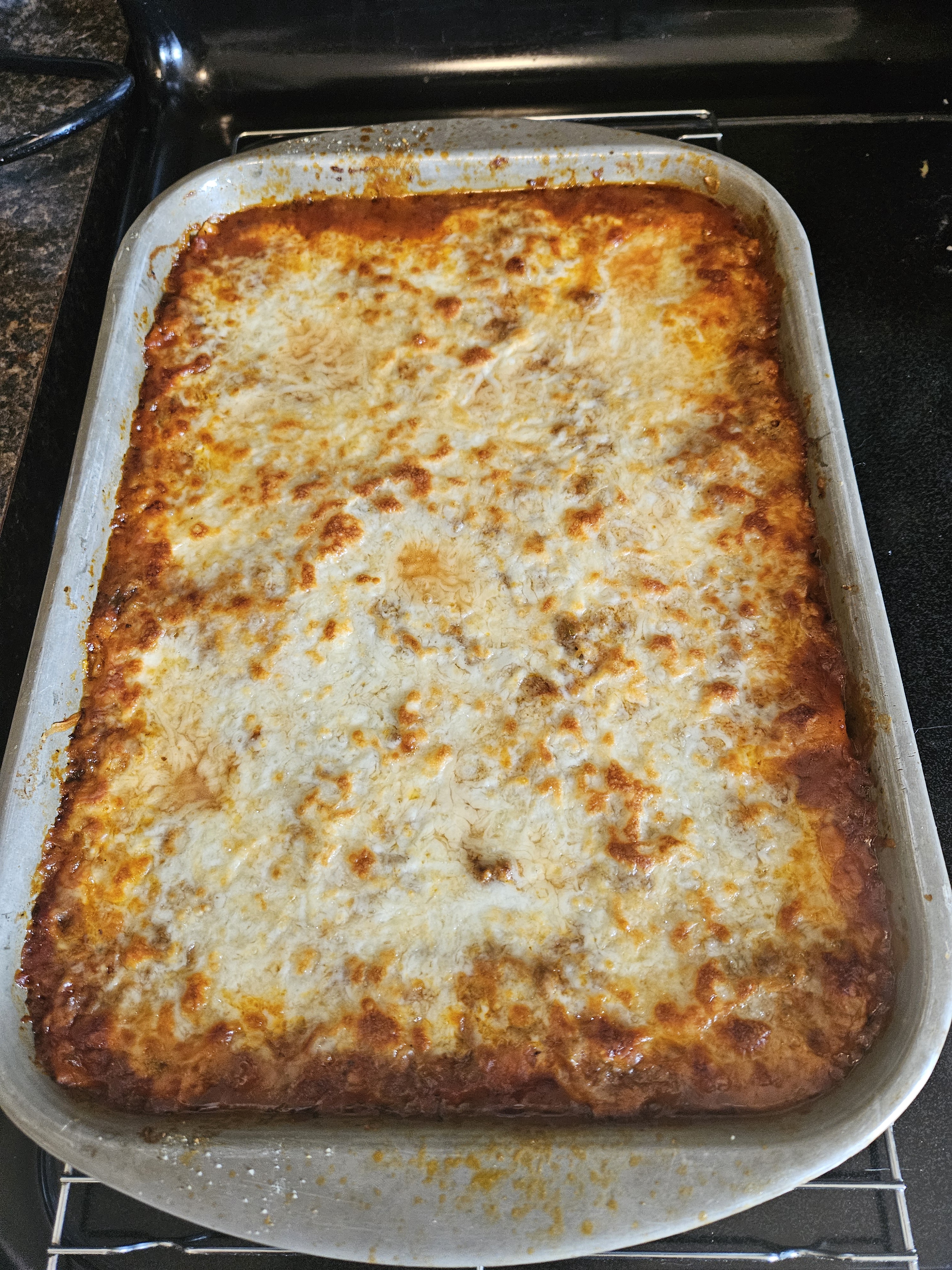 My first attempt at homemade lasagna: a delicious adventure!