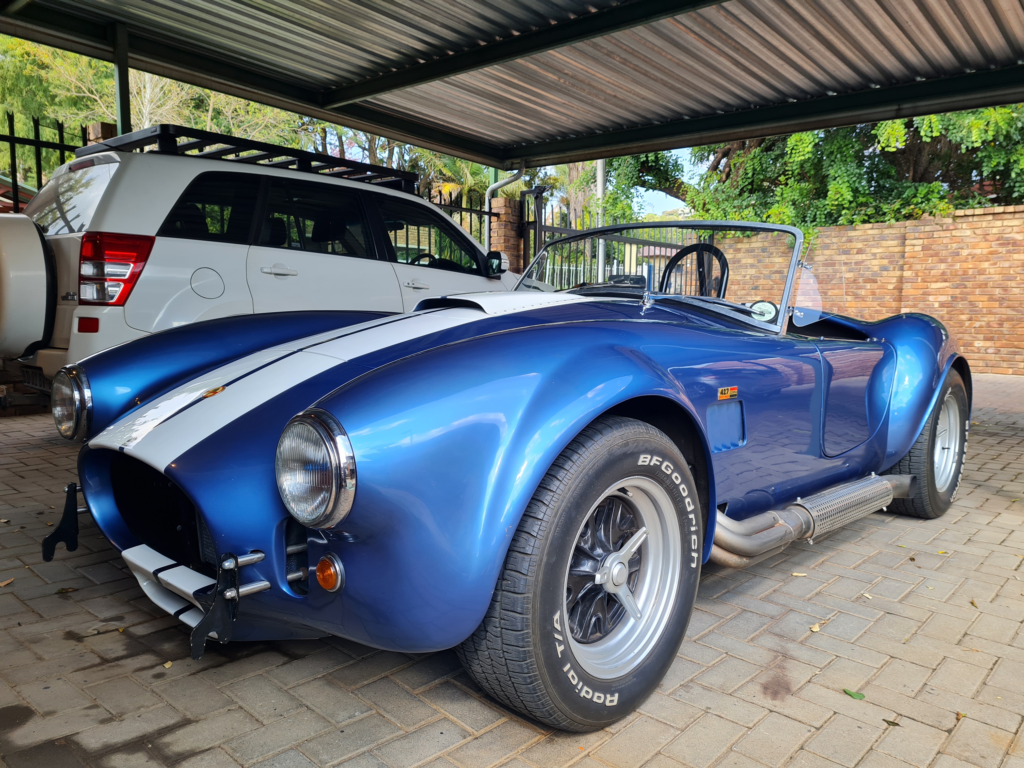 Shiny and spotless, all set for the car show