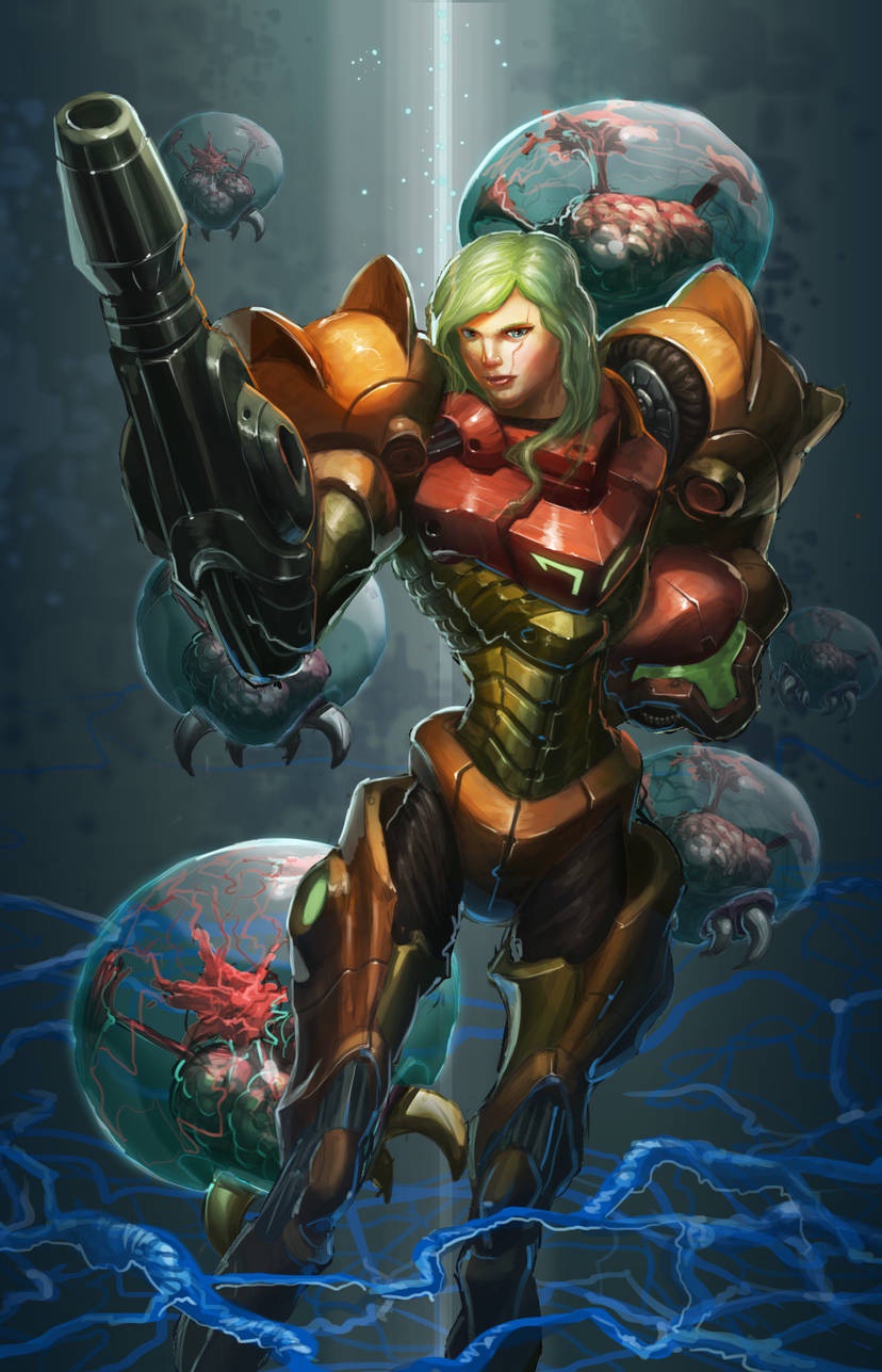 Celebrating Metroid Monday with a Stunning Piece by Morgan Howell