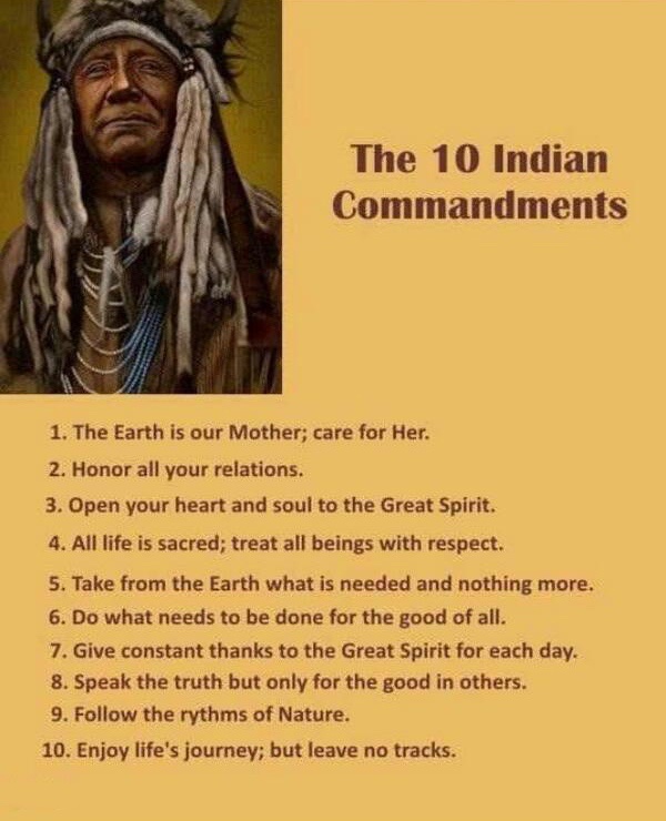 The Ten Commandments: A Native Perspective
