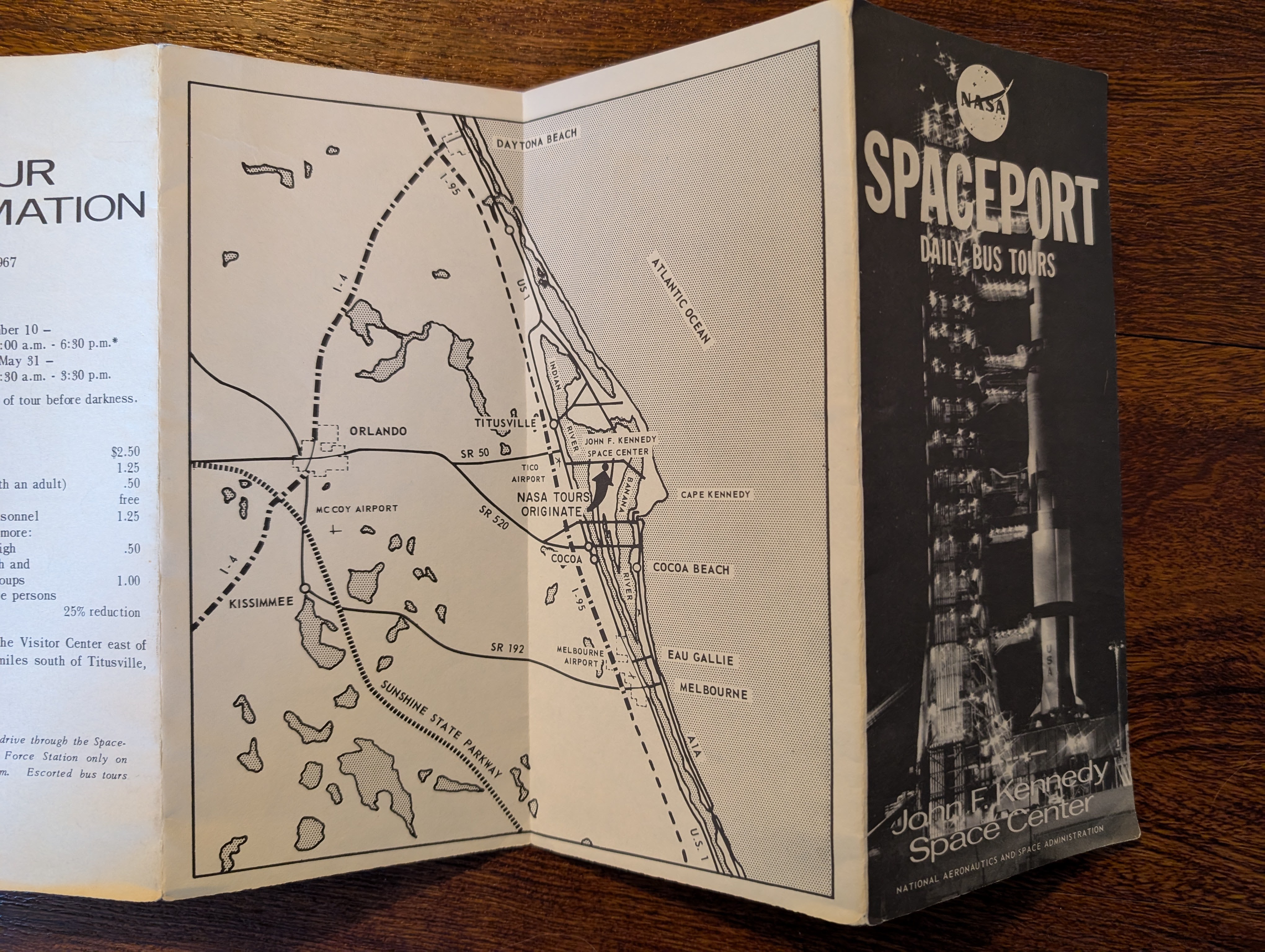 A Glimpse into the 1967 NASA Kennedy Space Center Tour