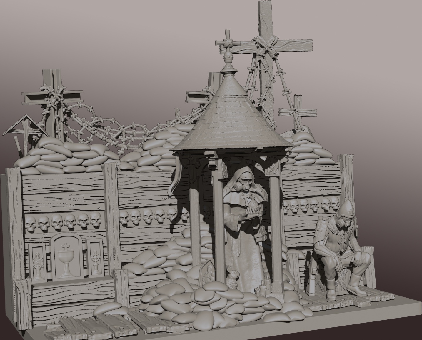 Planning the Ultimate Trench Crusade Diorama