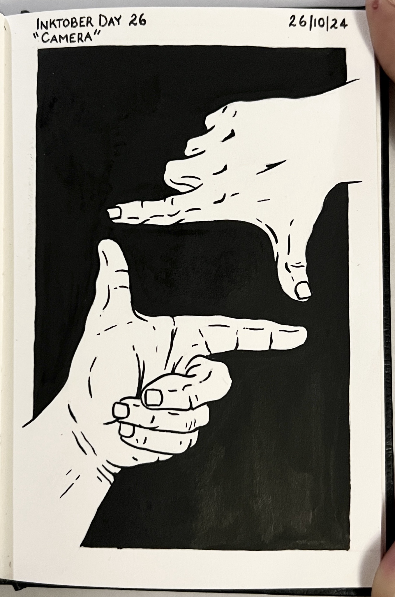 Inktober Day 26: The Mysterious 'Camera'
