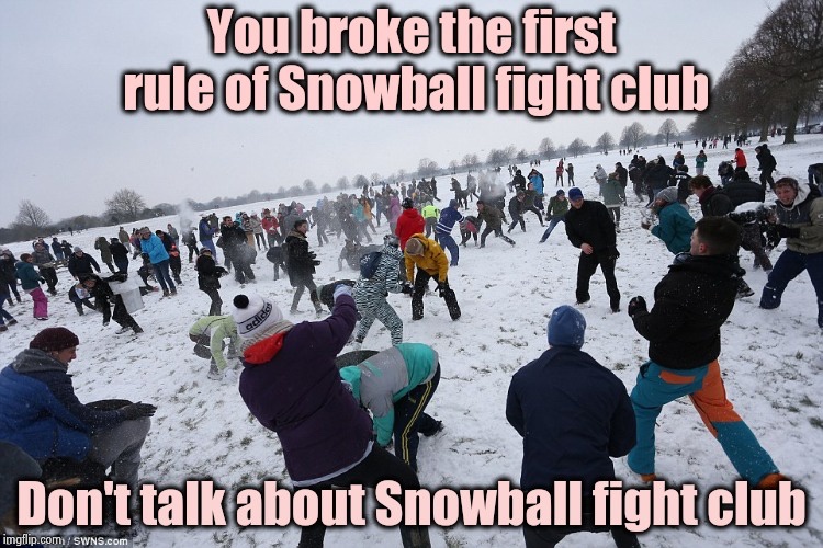 Join the Snowball Fight Club: Where Fun Begins!