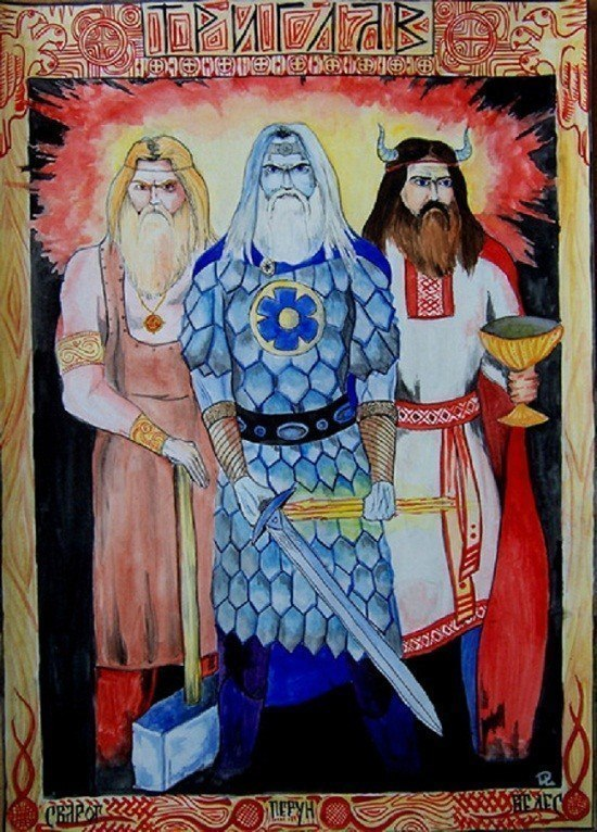 Three Powerful Slavic Rune Gods