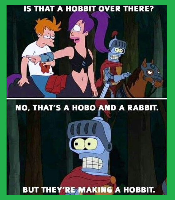 Futurama Meets The Hobbit: A Unique Blend