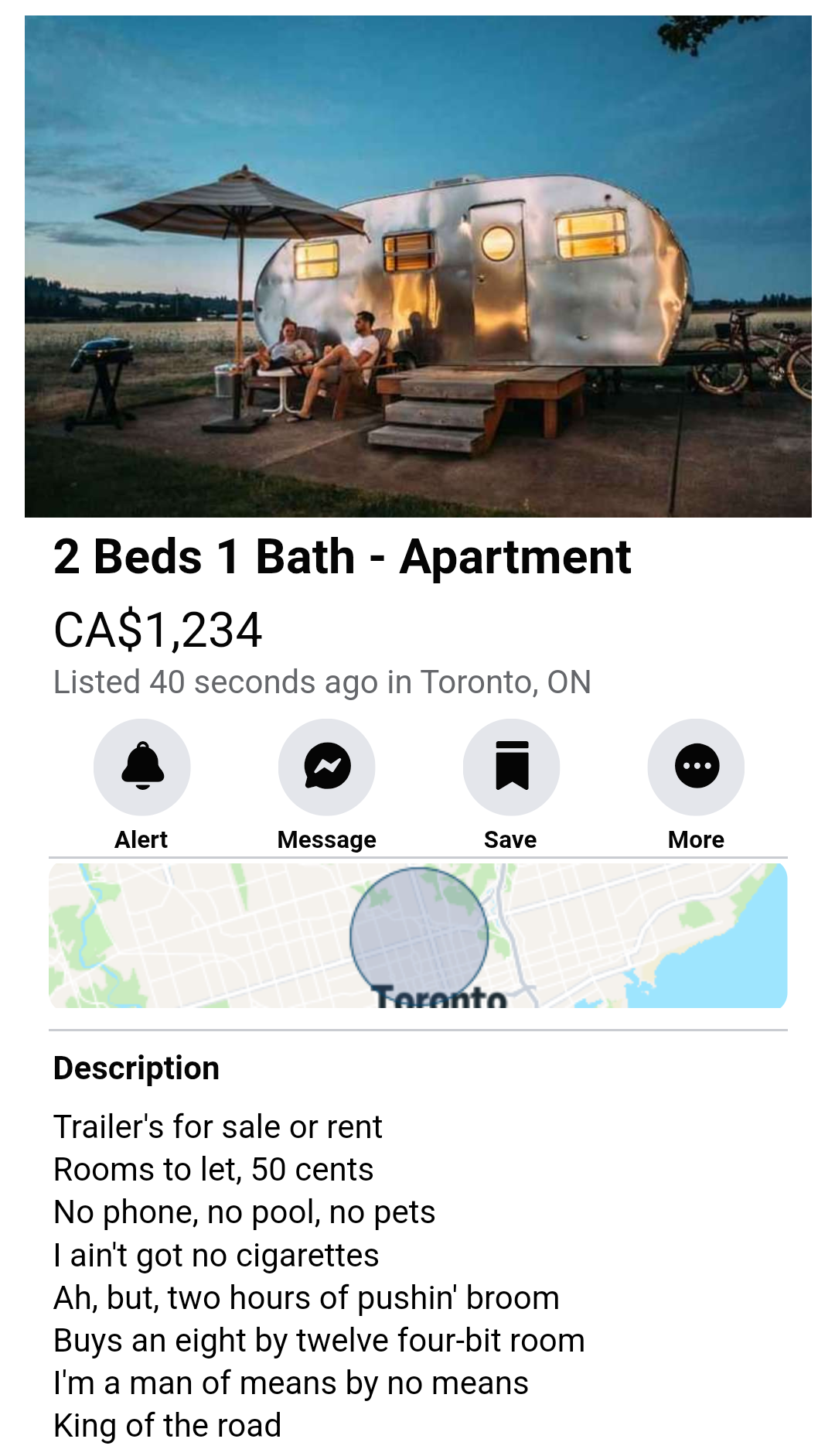 Available for Sale or Rent: Your Next Adventure