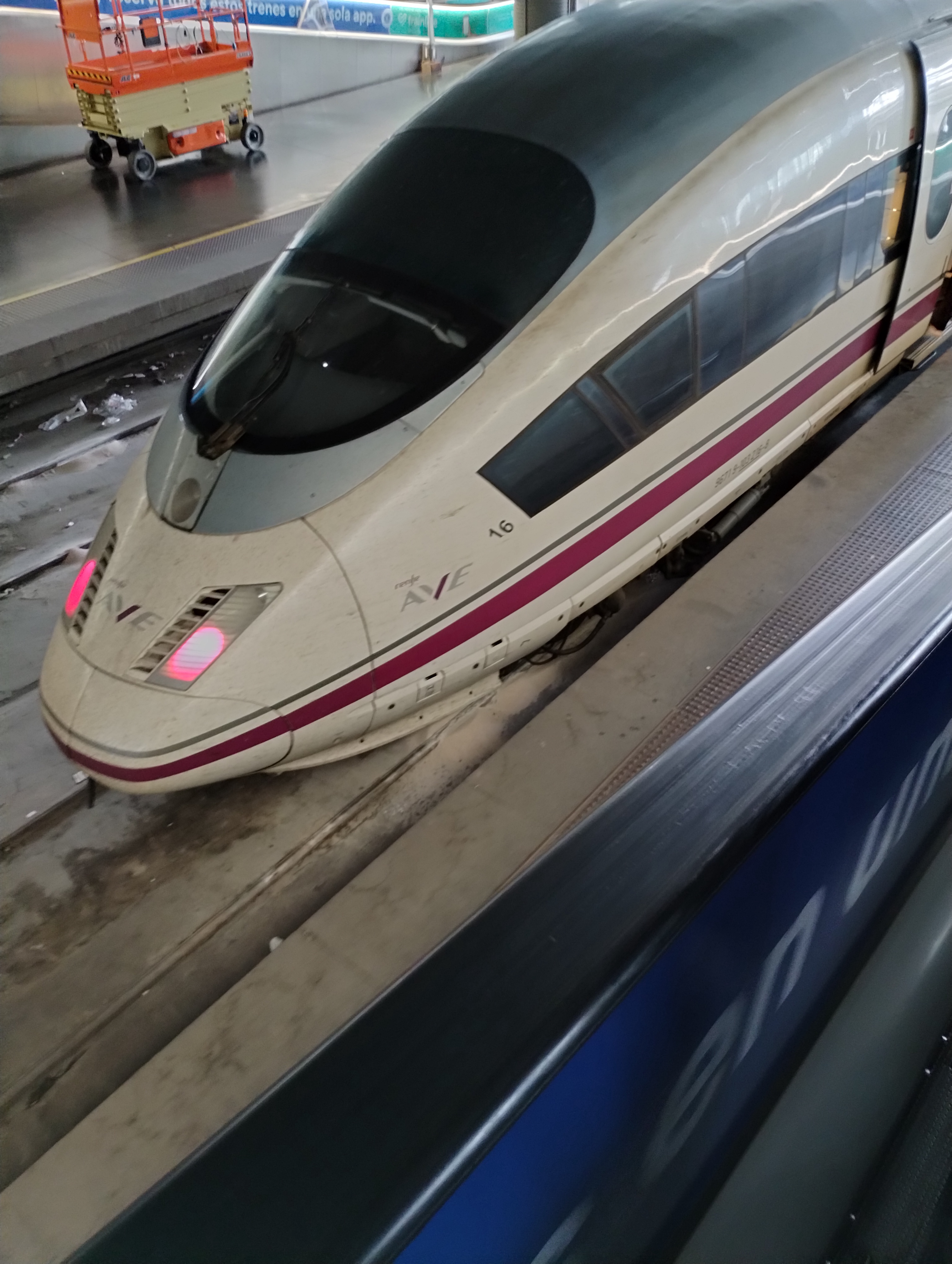 AVE at Atocha Station: A Journey Begins