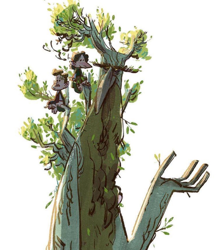 Hobbits in the Lore of the Ents
