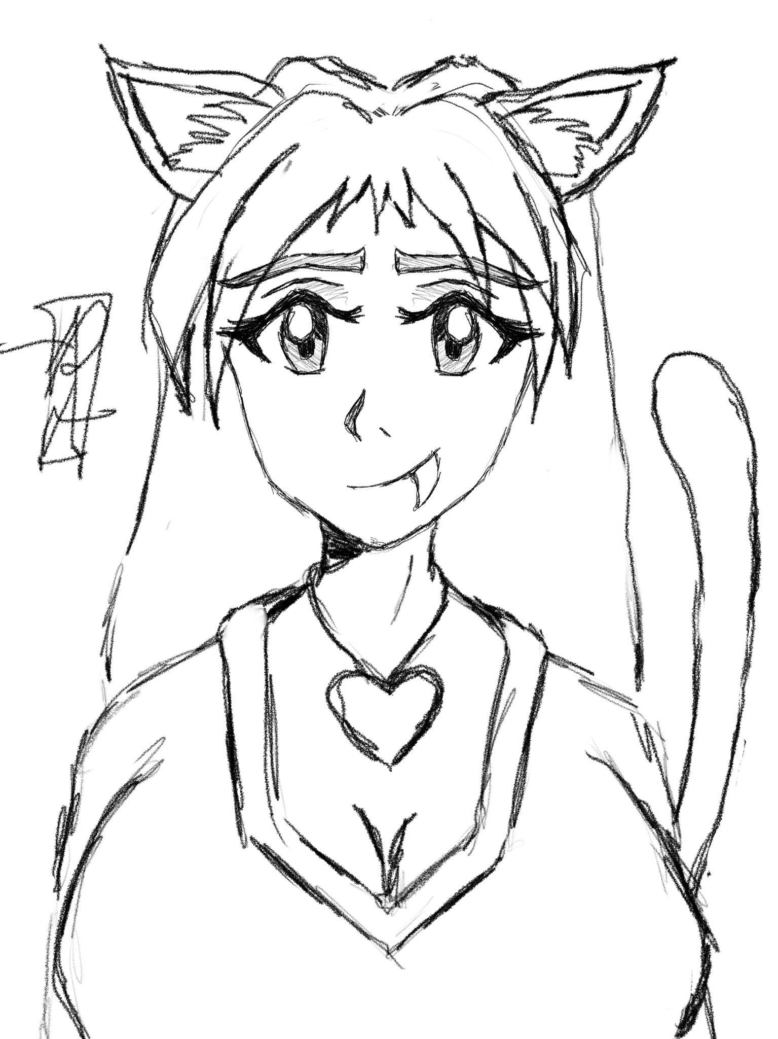 Day 156: Still on the Quest to Draw the Ultimate Big Titty Catgirl for My Cosplay Waifu