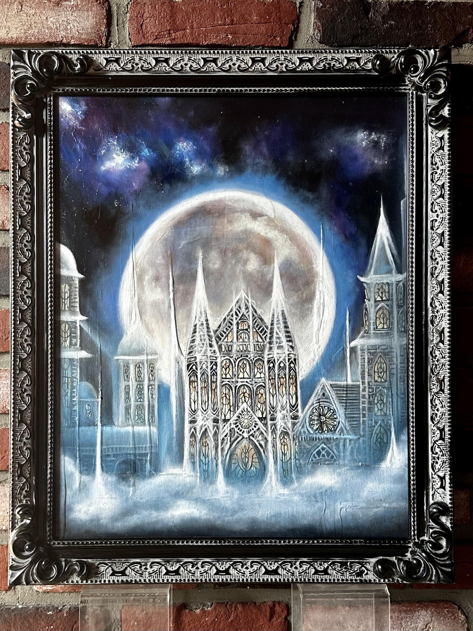 Thrilled to unveil my latest masterpiece: A 16x20 oil painting completed!