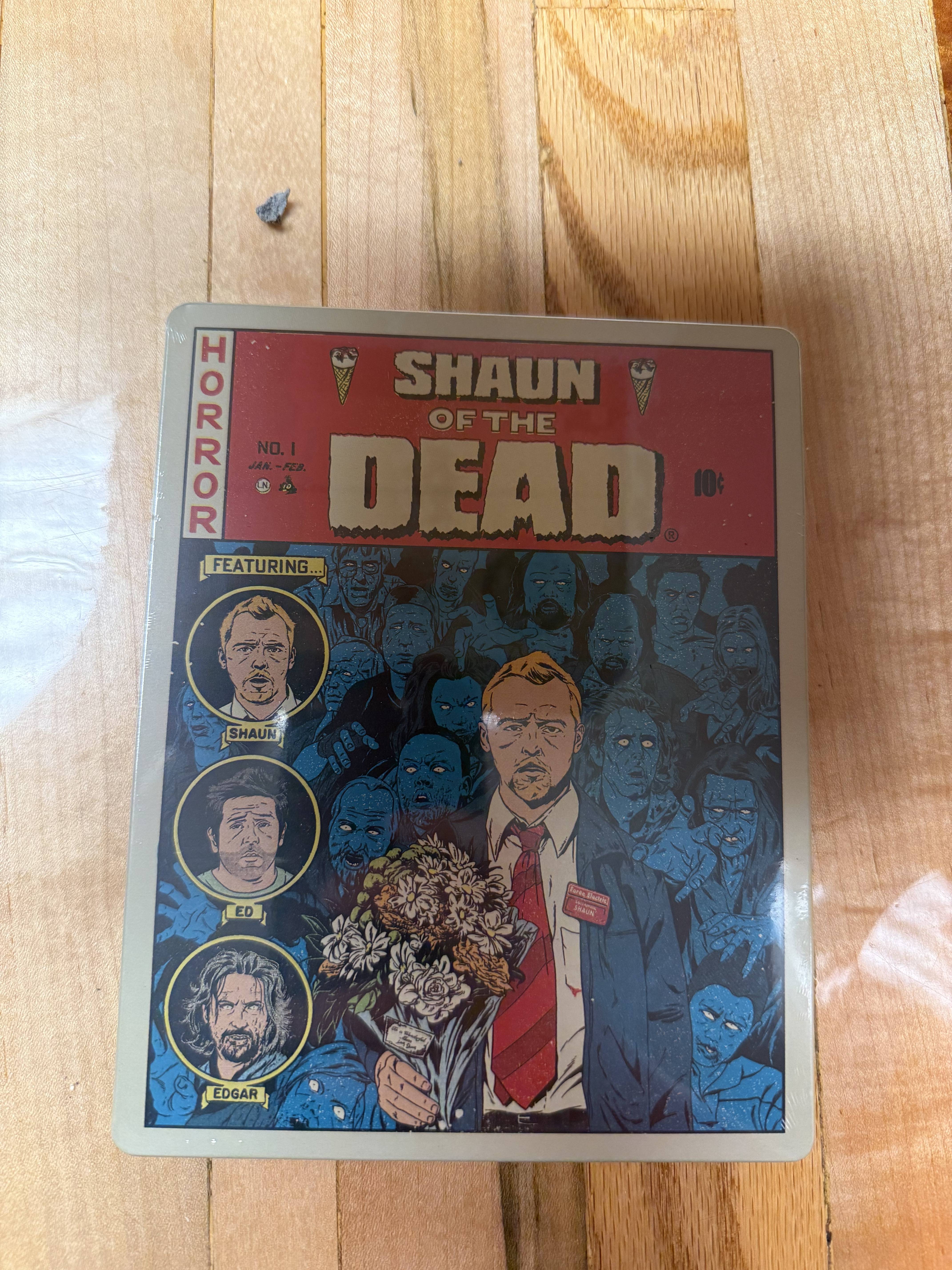 Check out the new 4K steelbook edition of Shaun of the Dead!