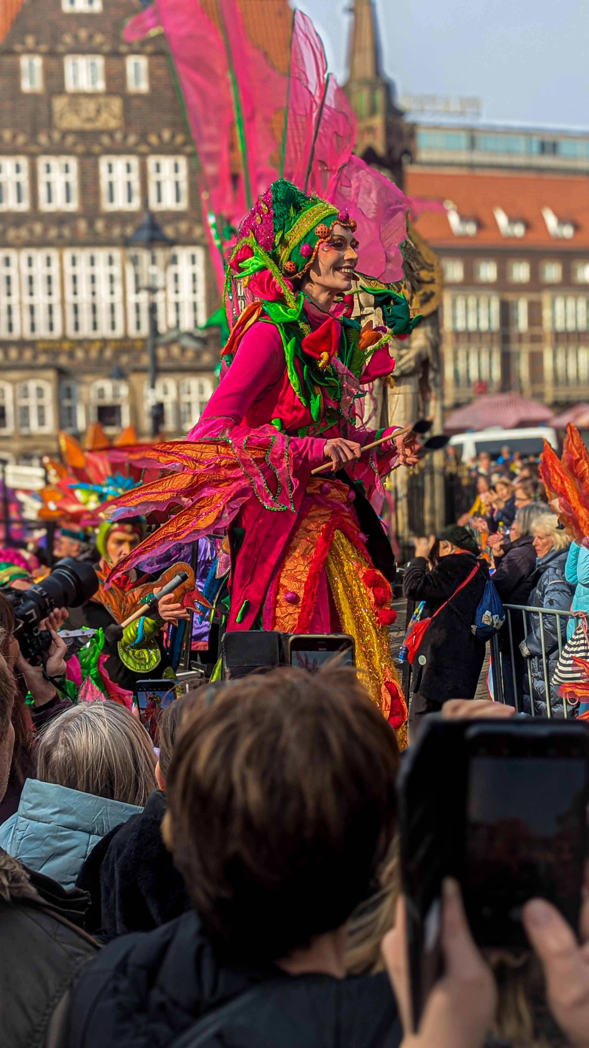 A proud moment captured: Culture Show/Carnival portrait