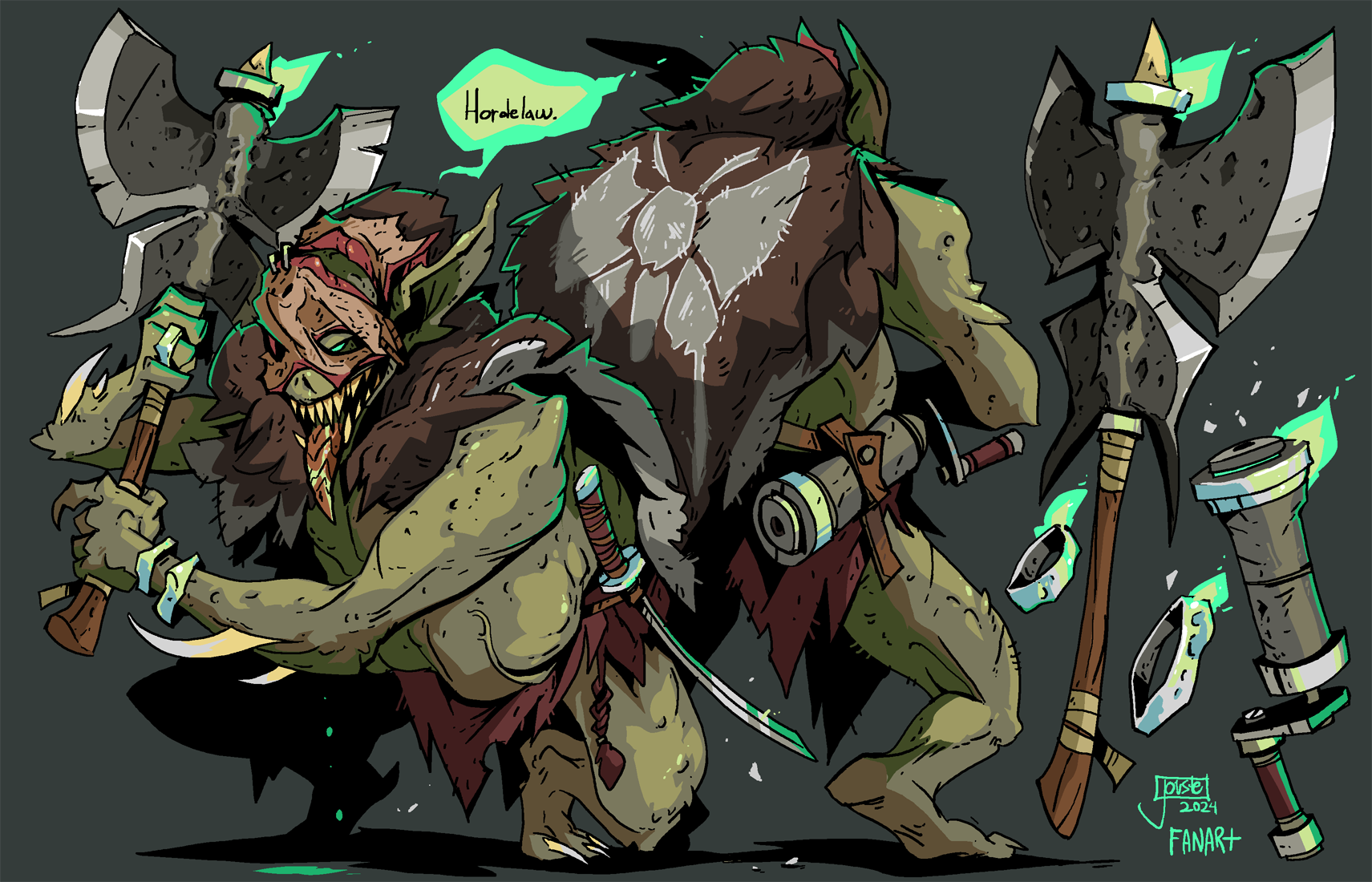 Epic Fanart of The Moth Knights