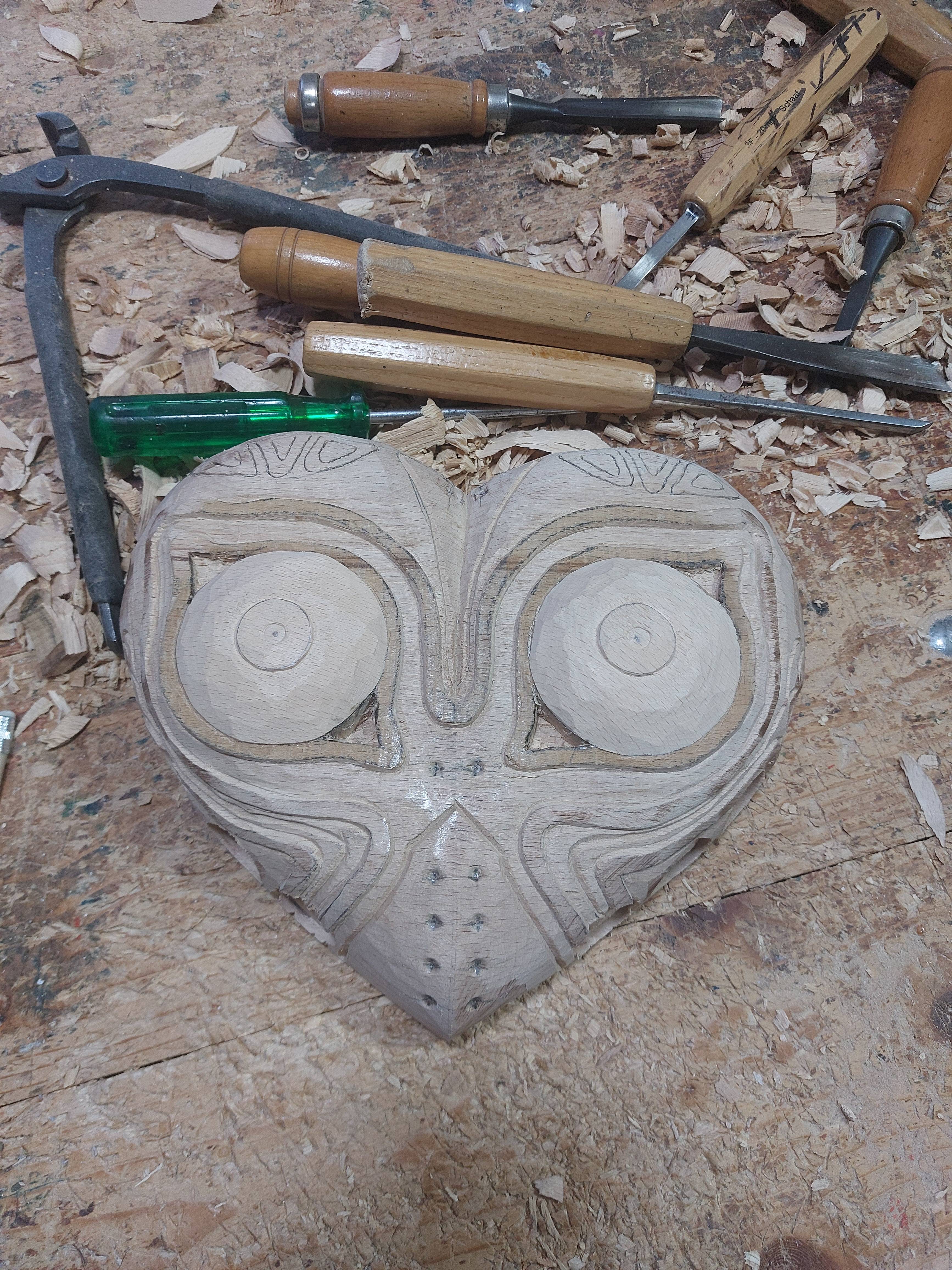 Crafting Majora's mask: a work in progress