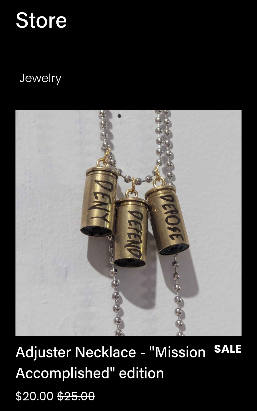 The 'Adjuster Necklace': A Cash Grab?