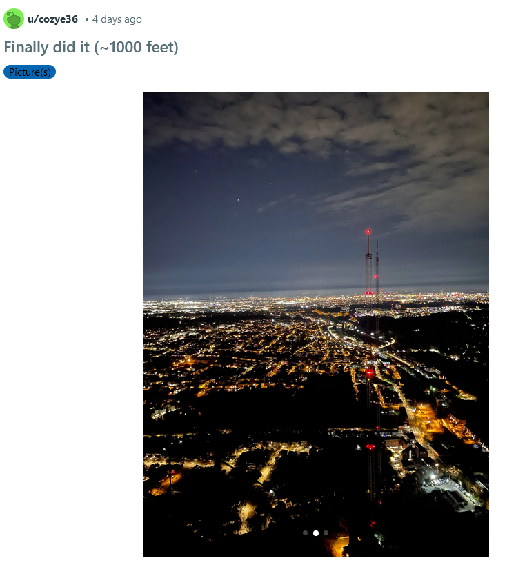 Scaling New Heights: Climbing a 1000ft Tower