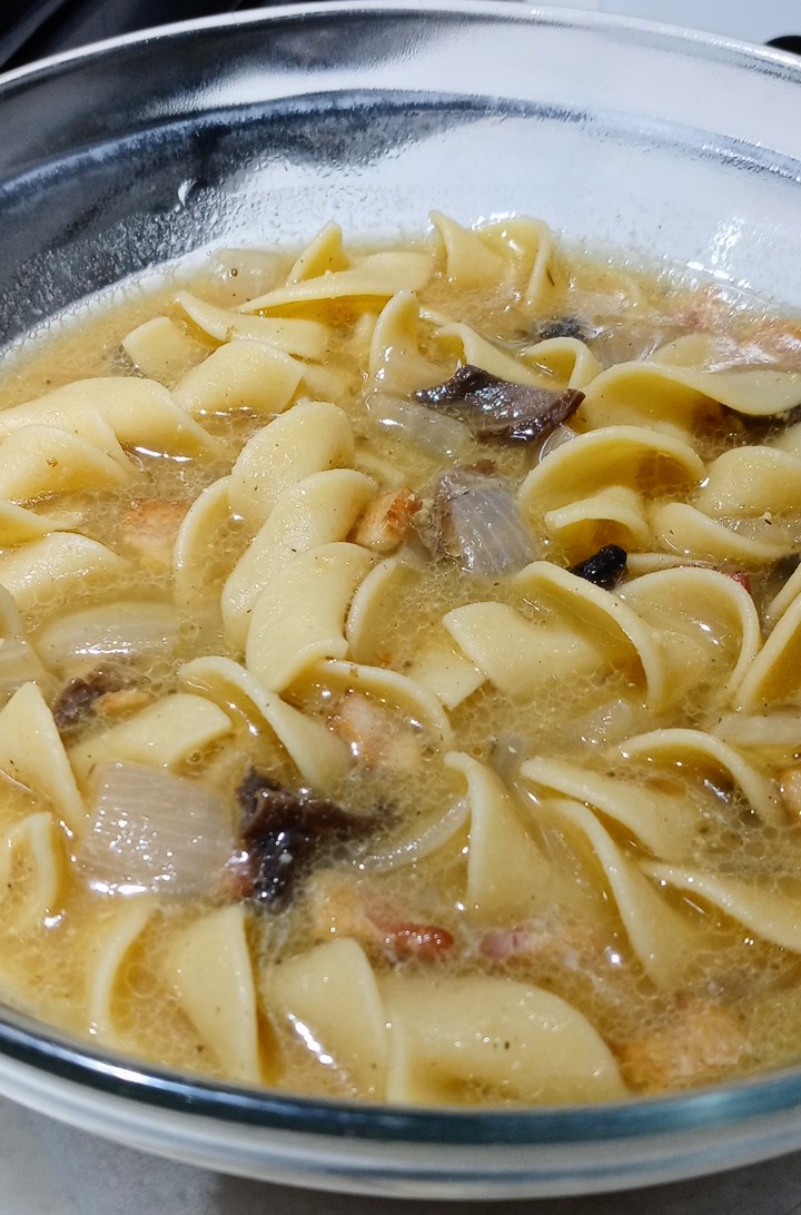 I whipped up a delicious soup too!