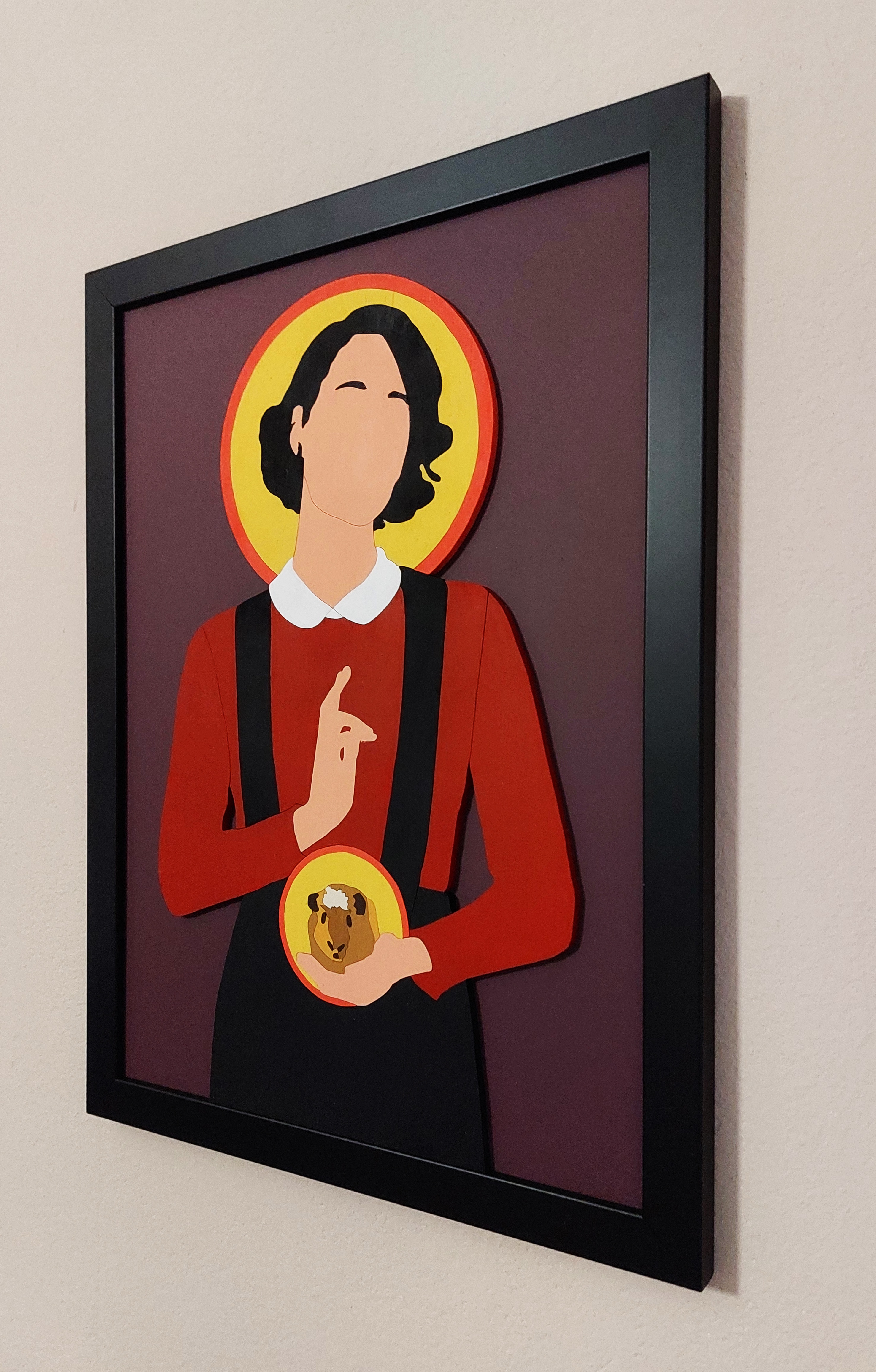 Crafting Minimalist Fleabag Wall Art from Wood - Hope You Love It!