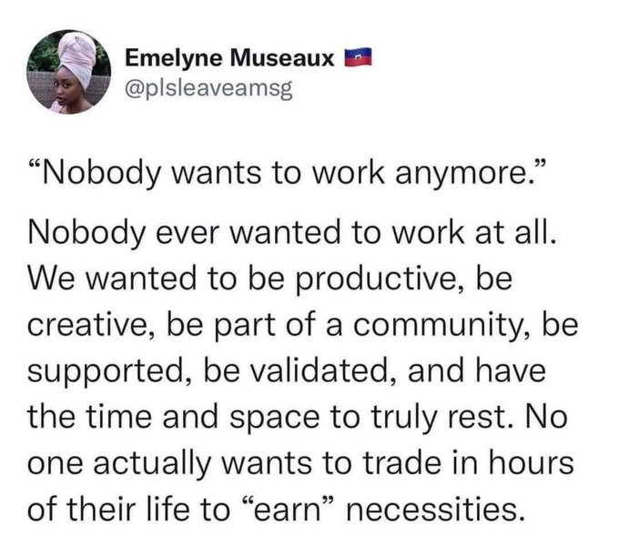 This Simple Thing is All We Truly Need