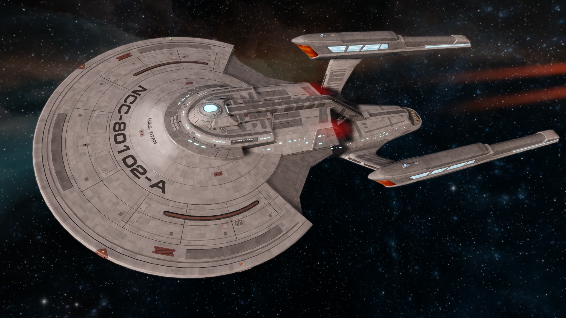 Exploring the U.S.S. Titan (NCC-80102-A) in Star Trek Online