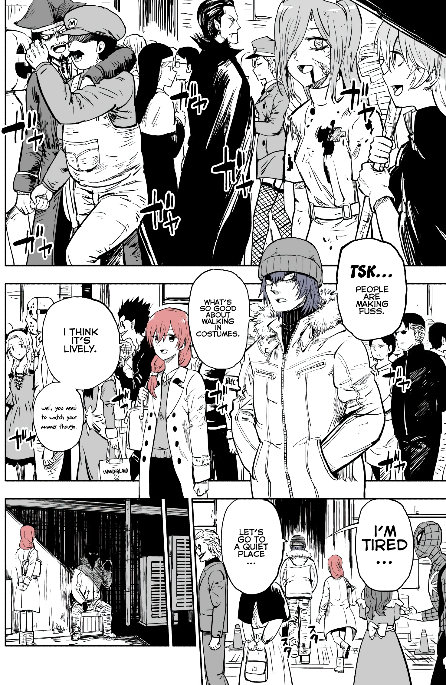 Halloween Manga: The Boyfriend Who Just Doesn't Get Halloween