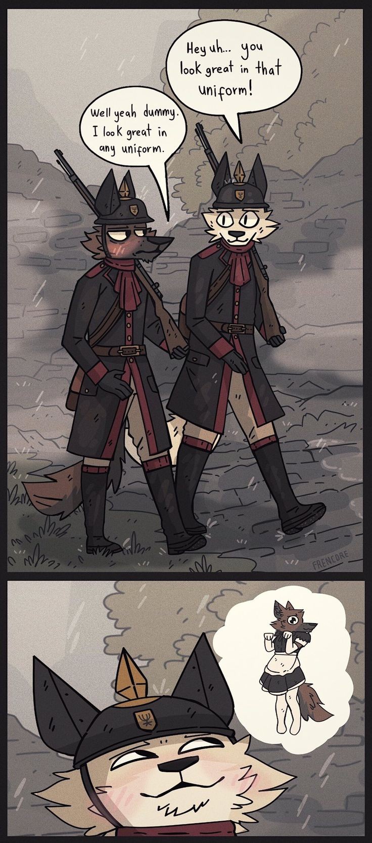 Check out the unique uwuniform style!