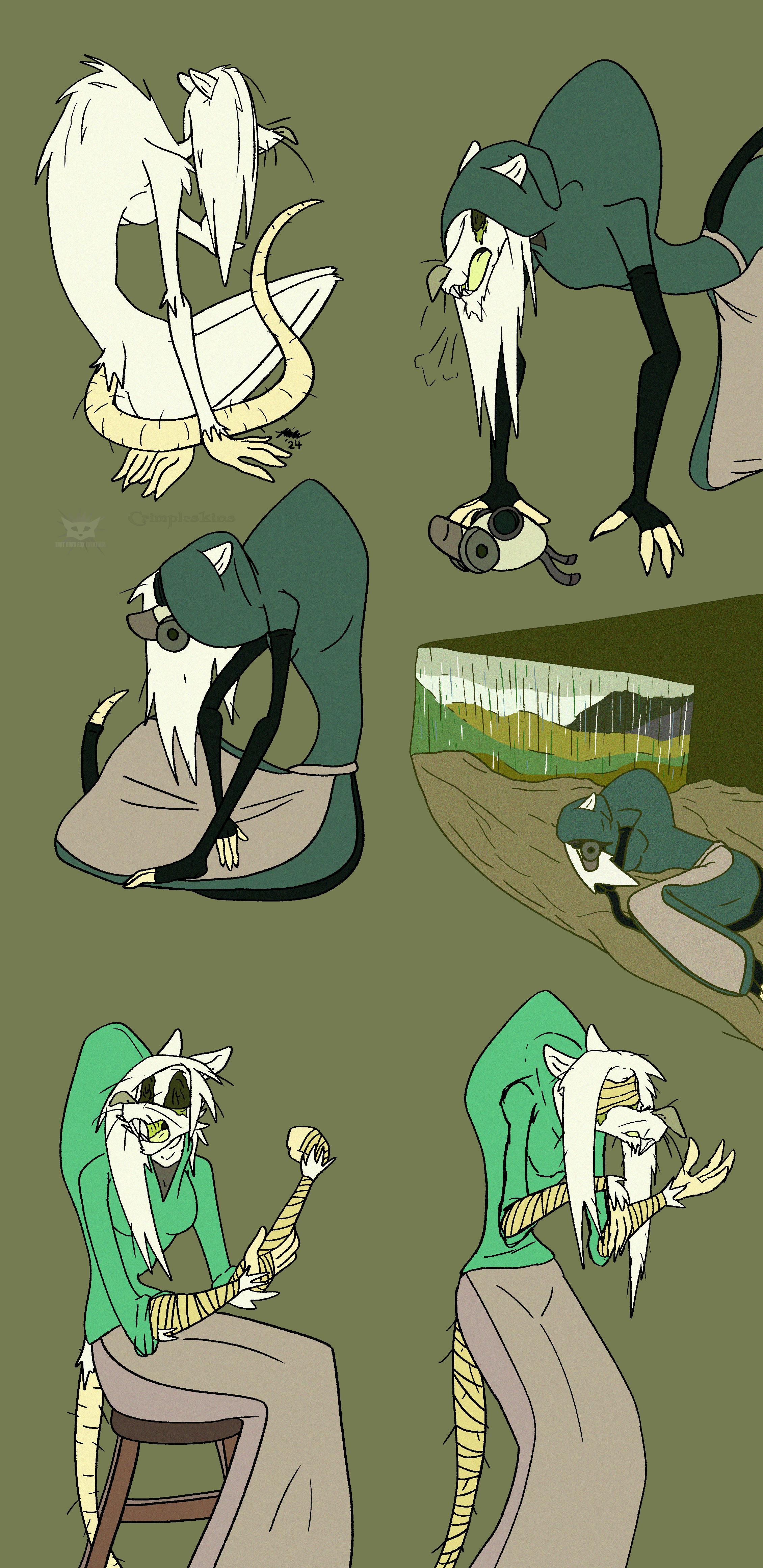 Darkly Creative: My Macabre 2024 Artwork