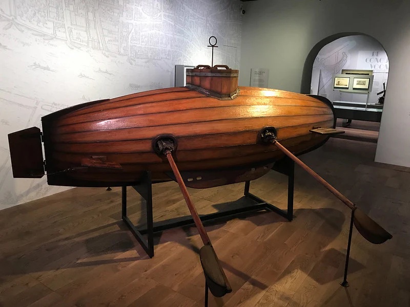 The first functional submarine? Drebbel I from 1620