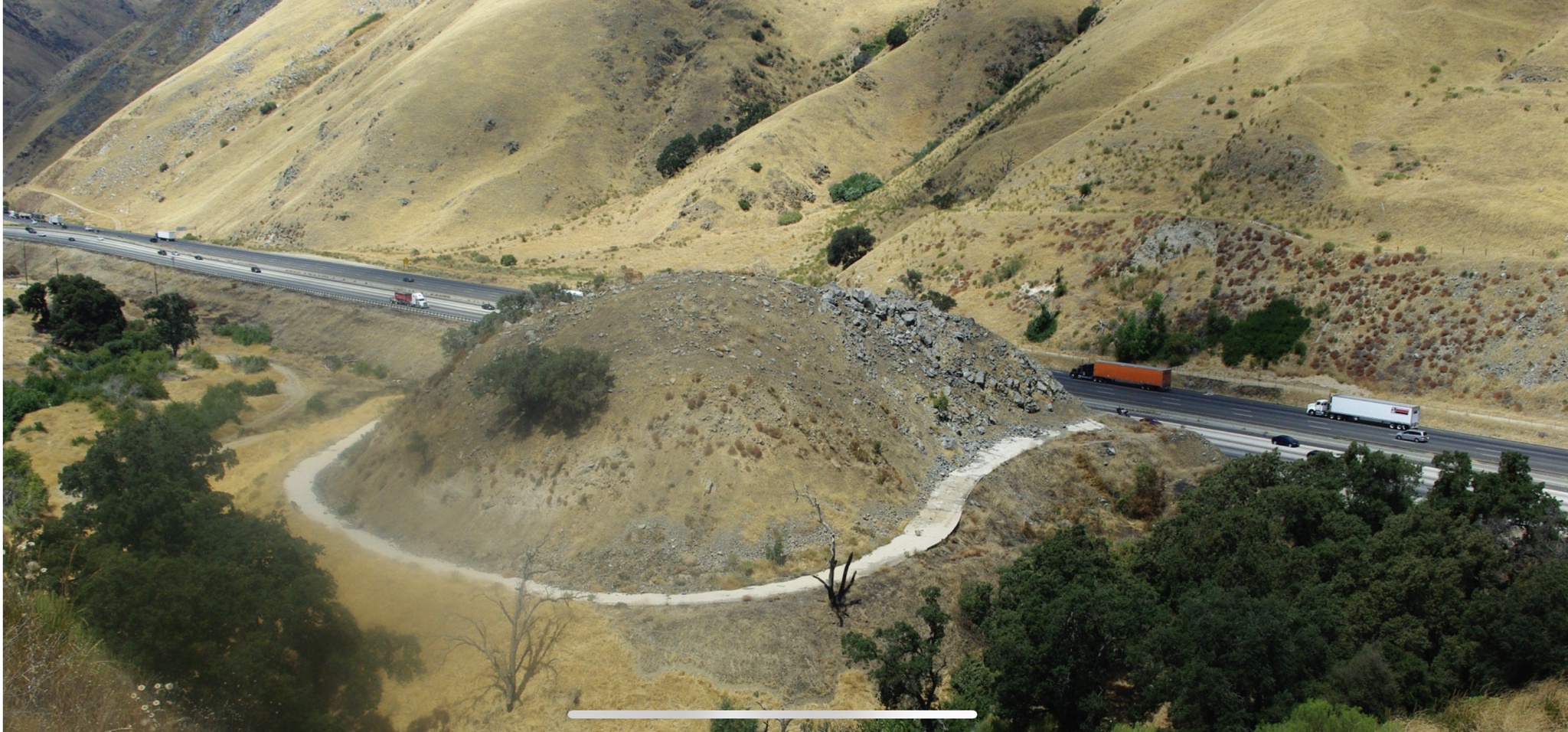 Deadman's Curve: A Hair-Raising Spot on Old Ridge Route, Lebec CA