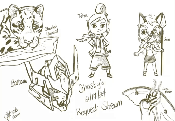 Join the Request Doodles Stream!
