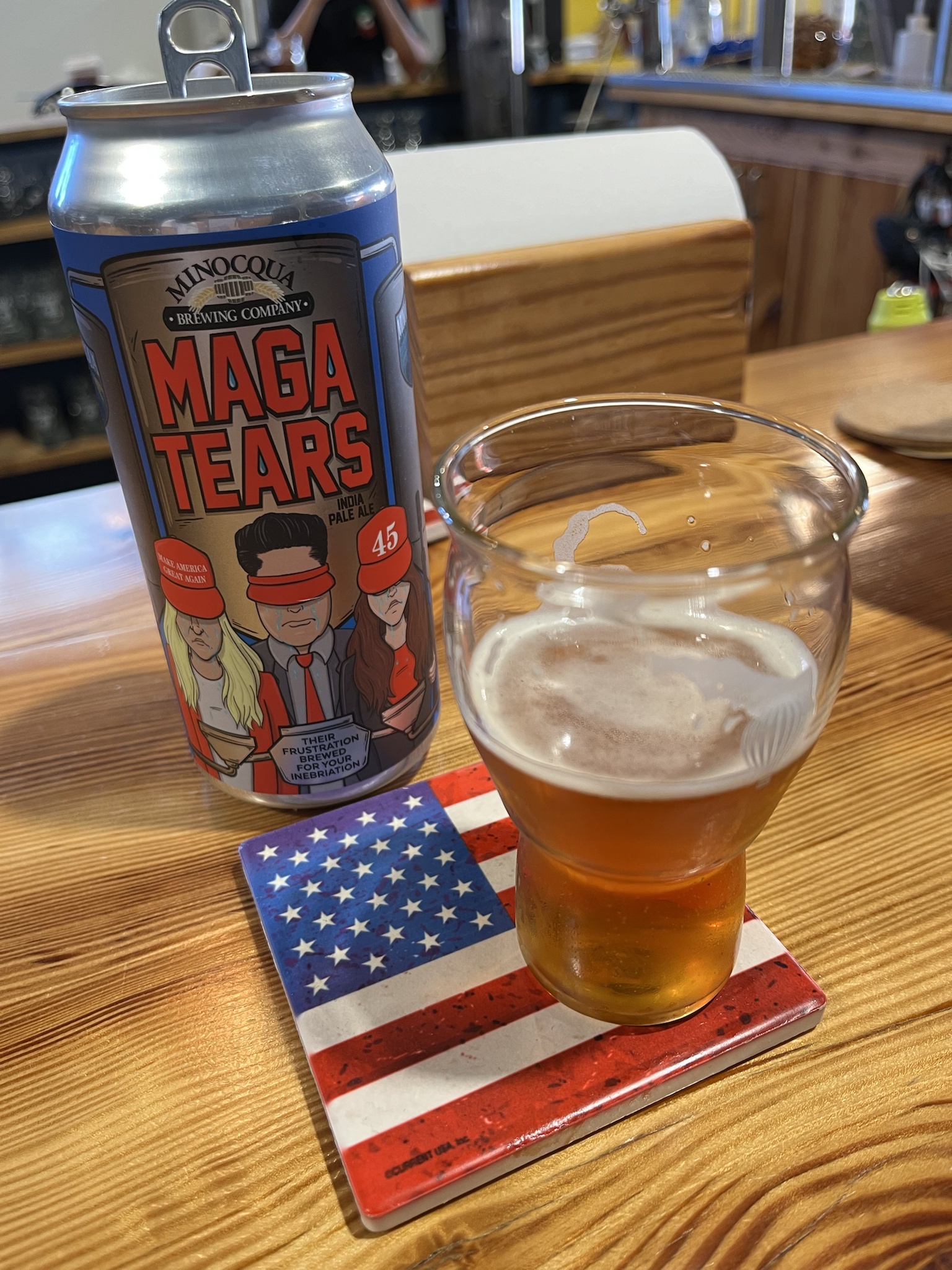 Savoring the taste of MAGATears.