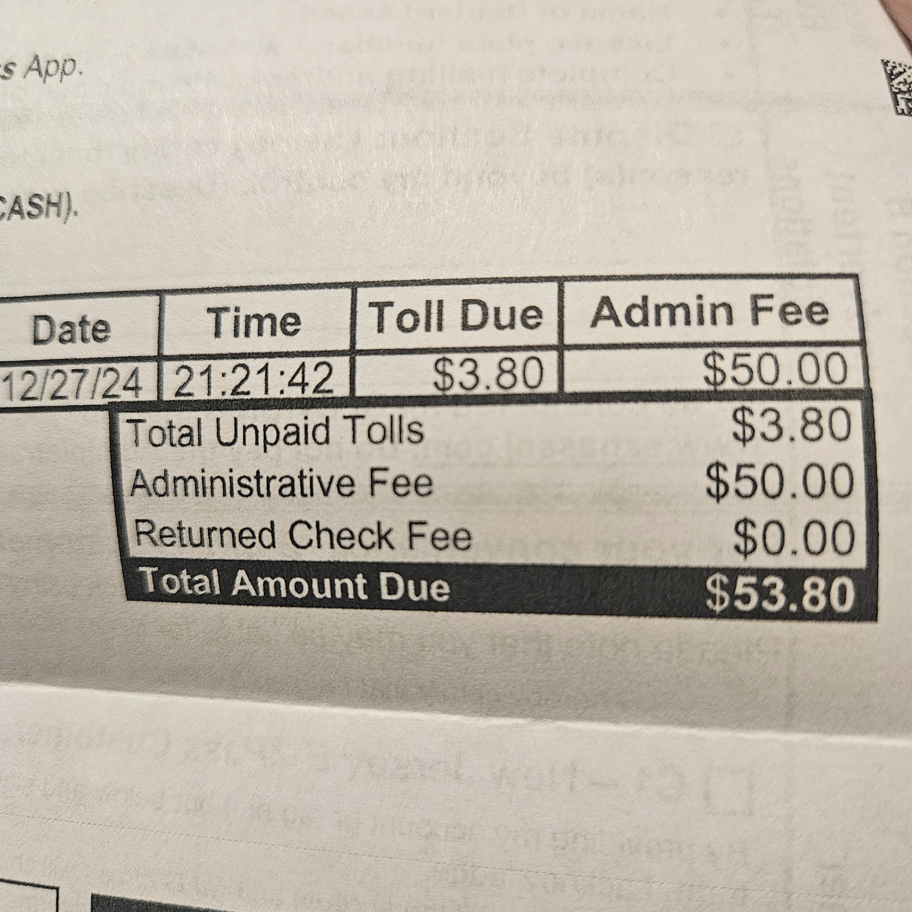 When Your Card Expires and You Forget to Update Your EZPass - $50 Surprise!