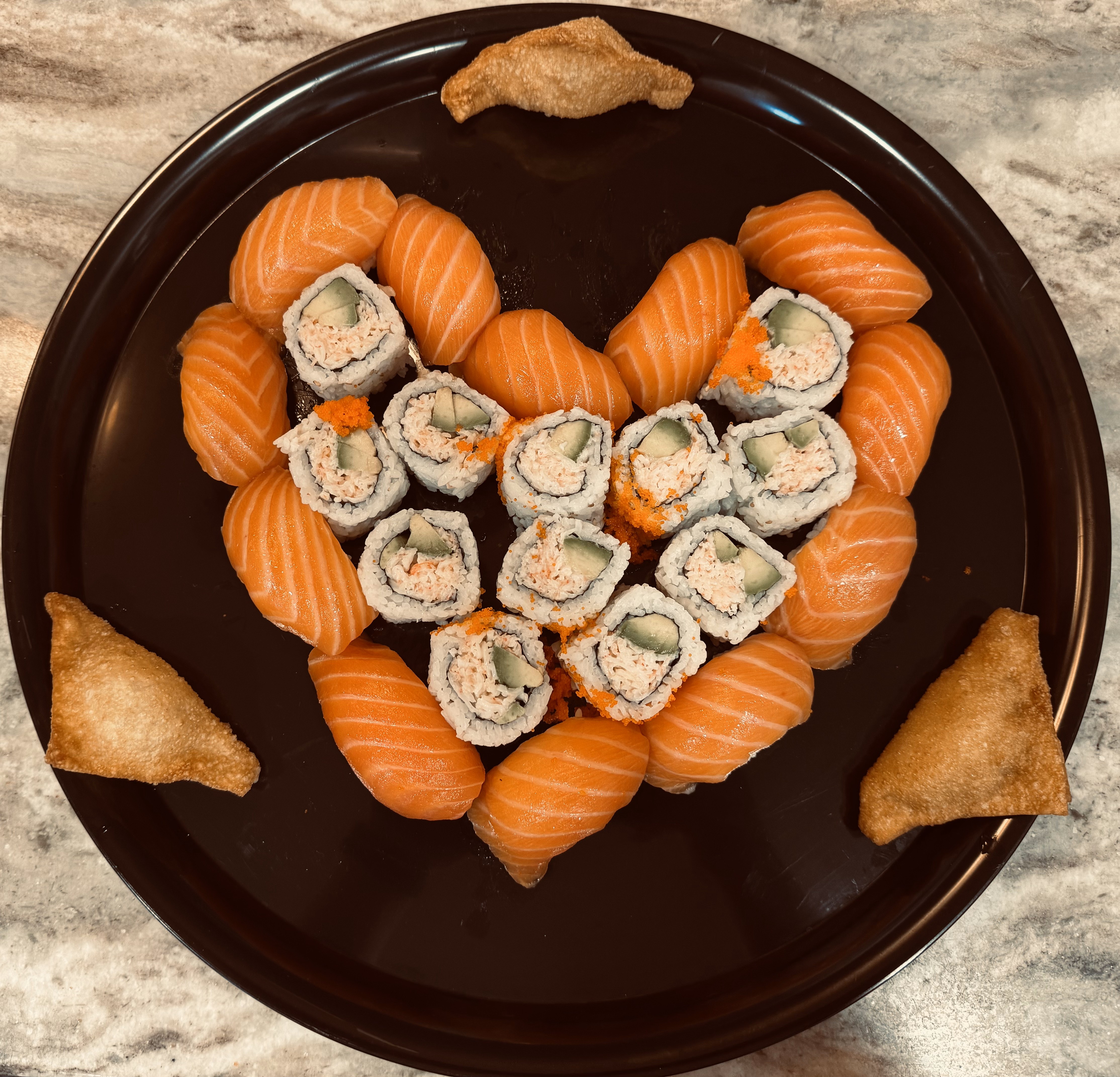 Sushi and Crab Rangoon: A Love Story for Valentine's Day